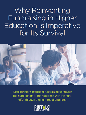 Read our white paper for higher education fundraisers