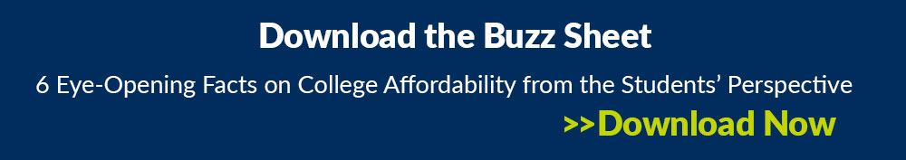 Download the College Affordability Buzz Sheet