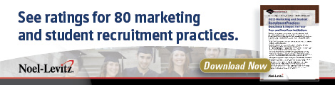 2013 Marketing and Student Recruitment Practices Benchmark Report 