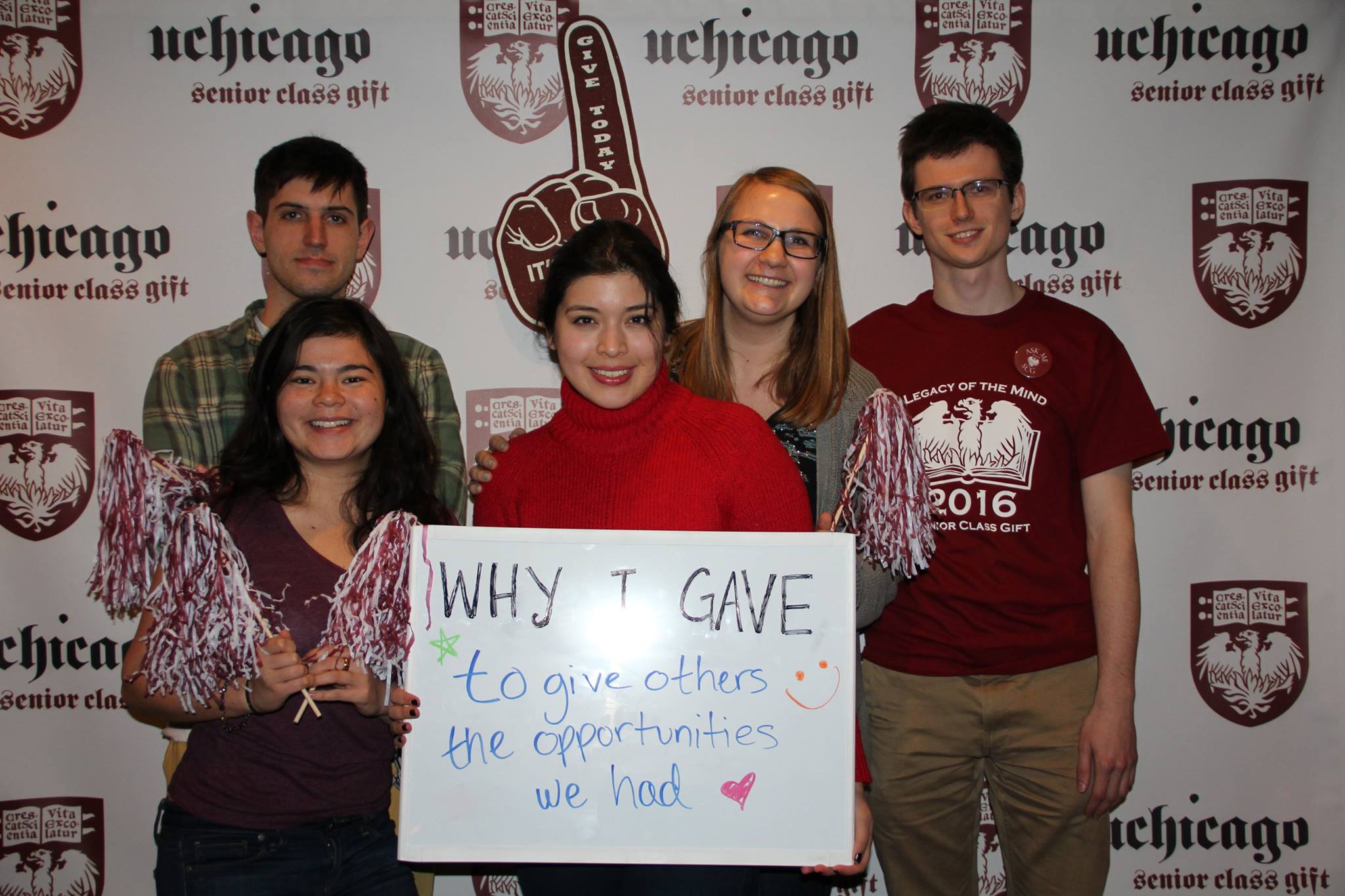 University of Chicago students show why they support student philanthropy