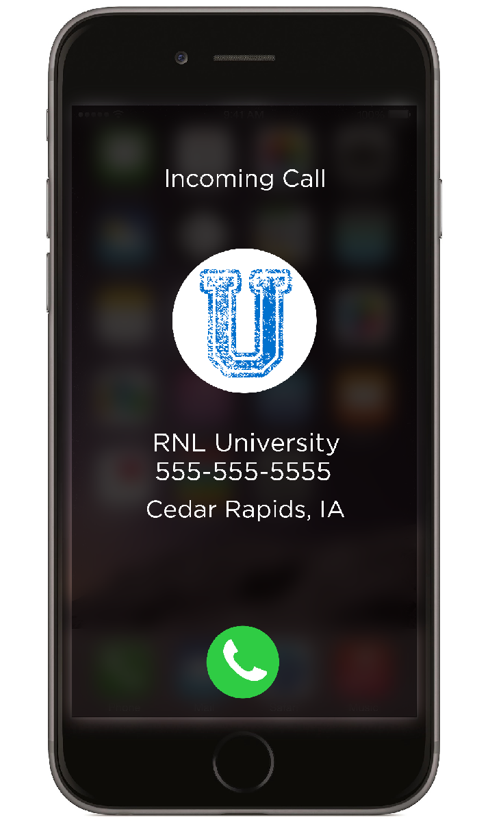 RNL Visual Caller ID for Enrollment