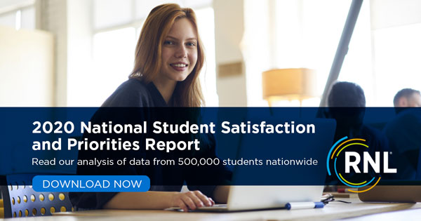 Read the 2020 Student Satisfaction and Priorities Report