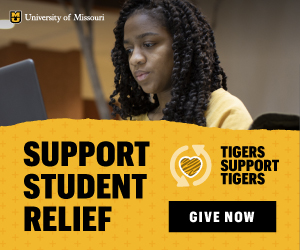 University of Missouri student relief ad