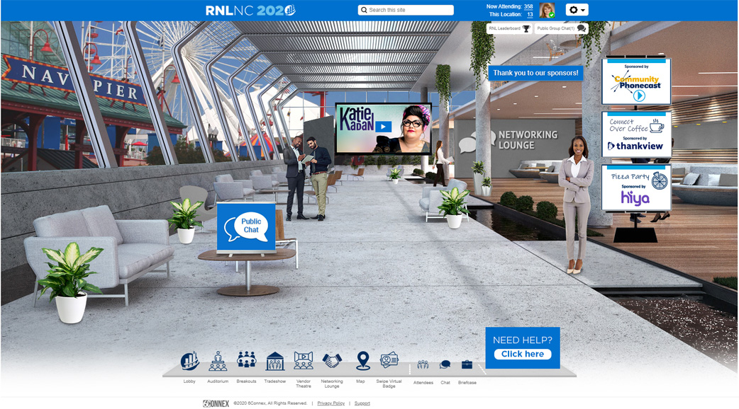 RNLNC 2020 virtual environment