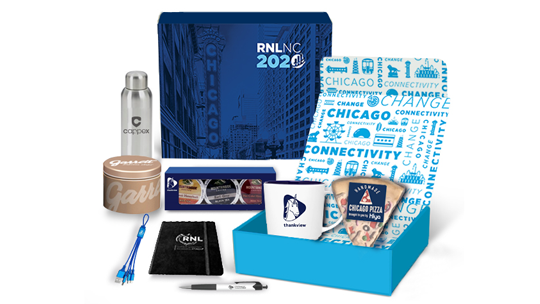 RNL Swag Box from 2020 National Conference