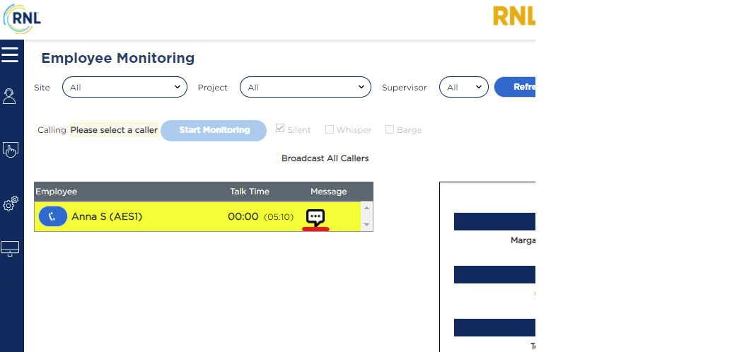 RNL Engage: Sending a chat message to a Student Ambassador