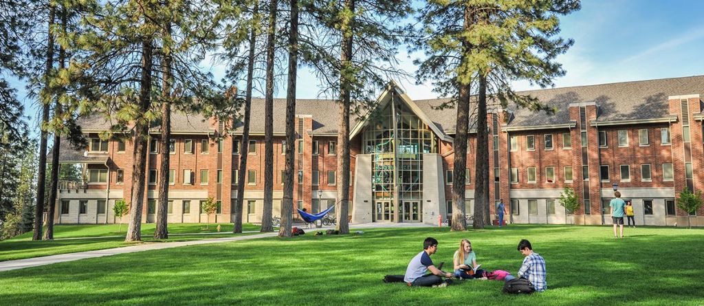 Photo of campus of Whitworth University