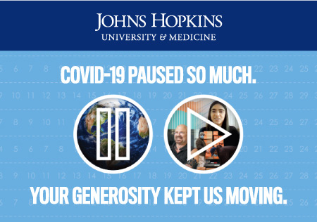 Johns Hopkins University COVID appeal