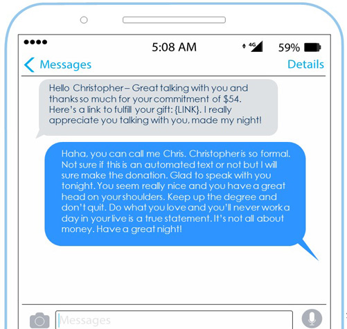 Blog: Texting and Donor Engagement