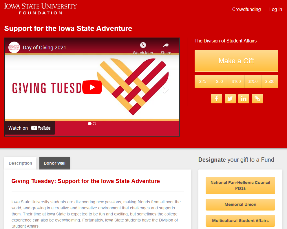 Iowa State Giving Day