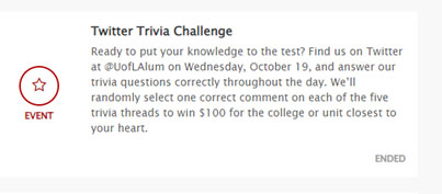 University of Louisville Trivia Challenge