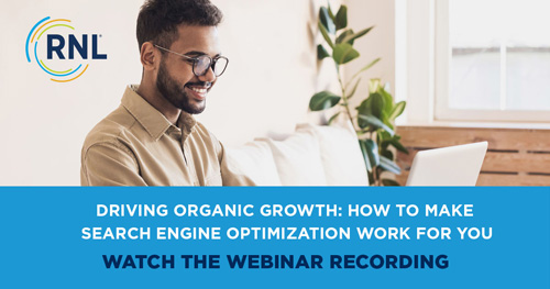 Driving Organic Growth webinar