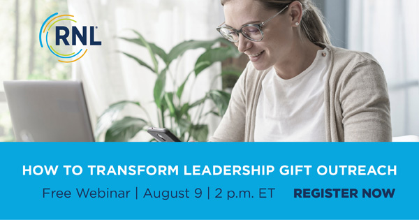 Webinar: How to Transform Leadership Gifts