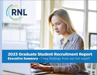 2023 Graduate Student Recruitment Report Executive Summary