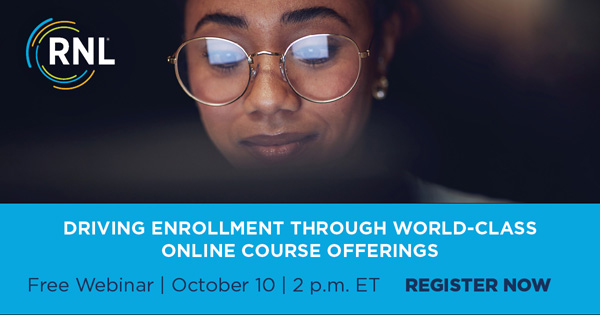 Webinar: Driving Enrollment Through World-Class Course Offerings