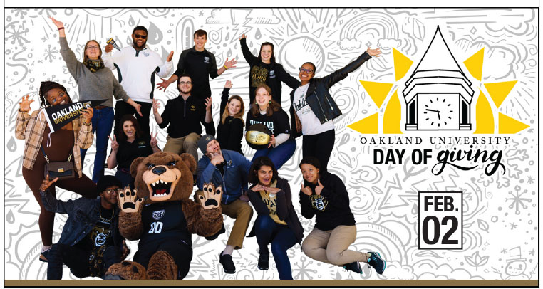 Oakland University Giving Day social image