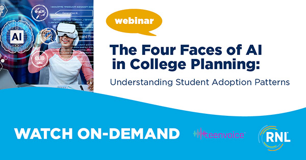 Four Faces of AI in College Planning Webinar