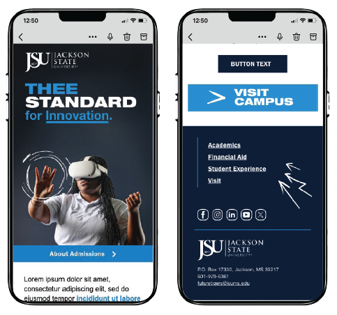 Jackson State University student search campaign