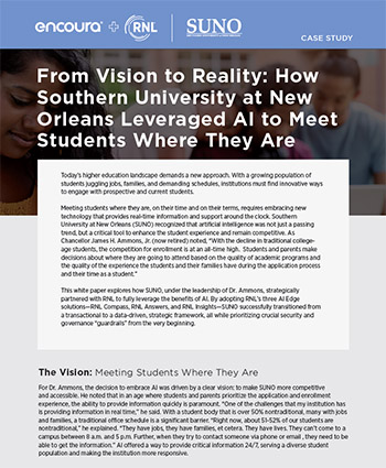 Southern University at New Orleans case study