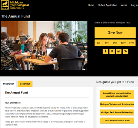 Michigan Technology University Annual Fund