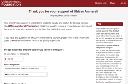 UMass Amherst Foundation
